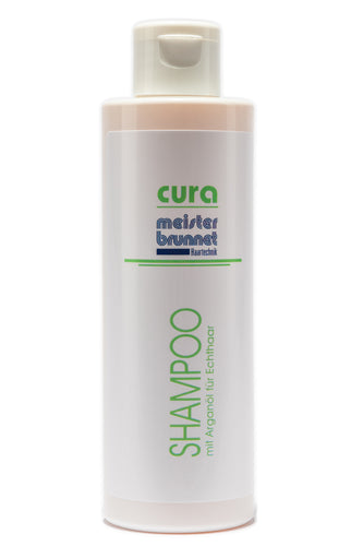 cura meister brunnet Shampoo mit Arganöl für Echthaar 200ml
